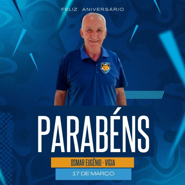 GEA parabeniza o vigia do clube, Osmar Eugênio, que faz aniversário neste domingo (17)