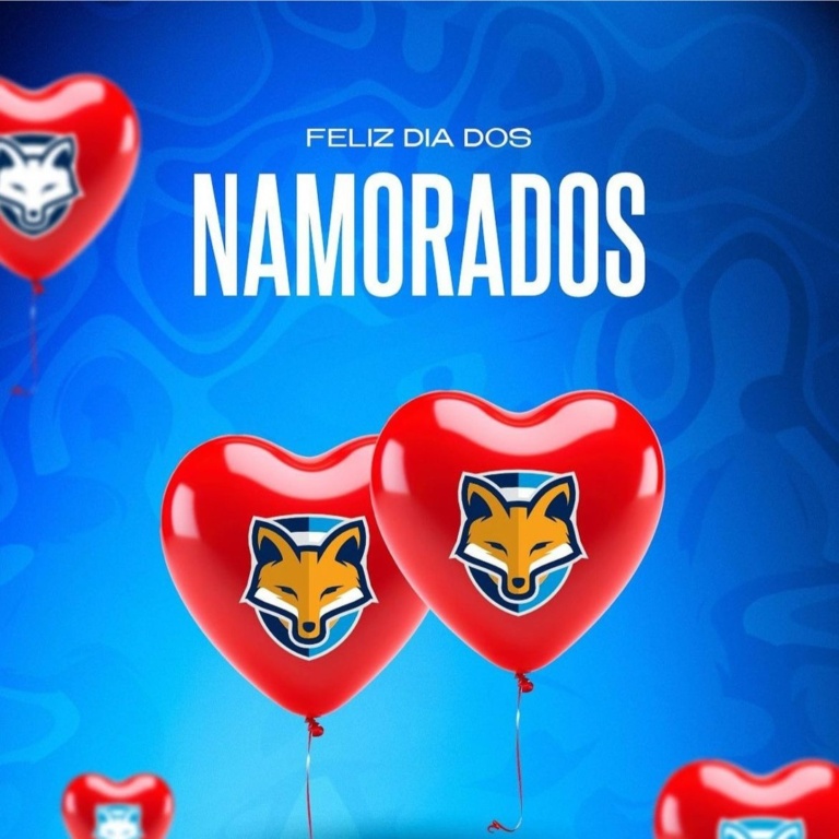 Grêmio Anápolis deseja um ótimo Dia dos Namorados