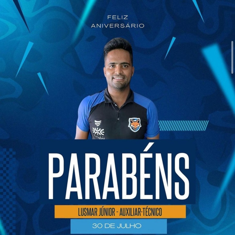 Grêmio Anápolis parabeniza o auxiliar-técnico Lusmar Júnior, pelo aniversário