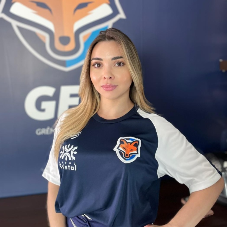 Grêmio Anápolis comunica a chegada da estagiária em nutrição, Leandra Cristina