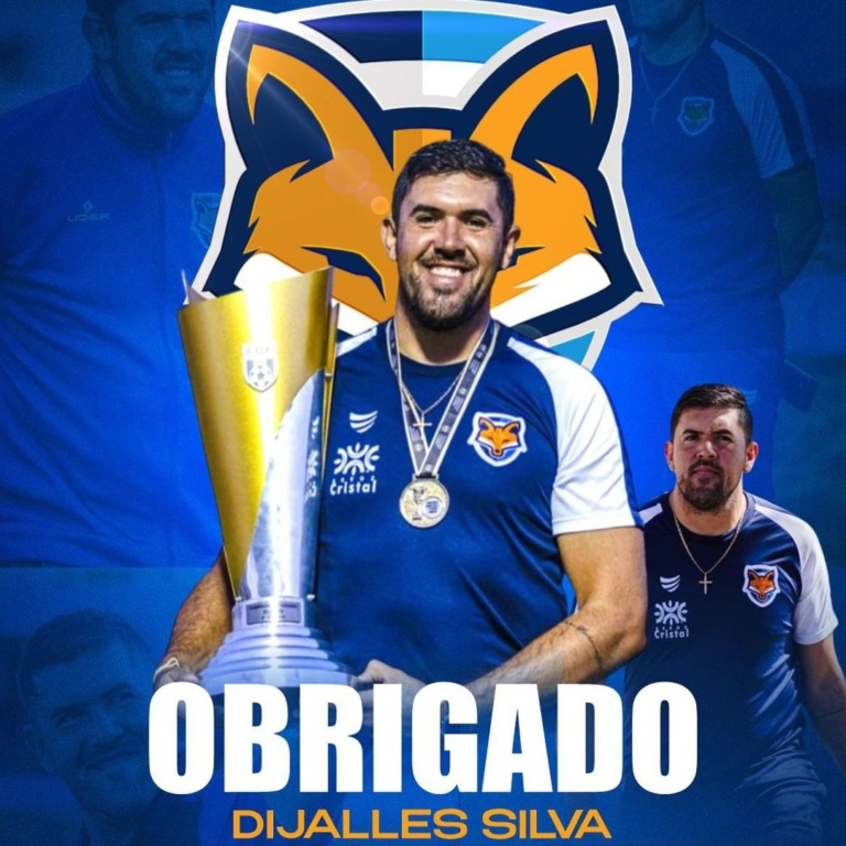 Grêmio Anápolis comunica a saída do supervisor de futebol, Dijalles Silva