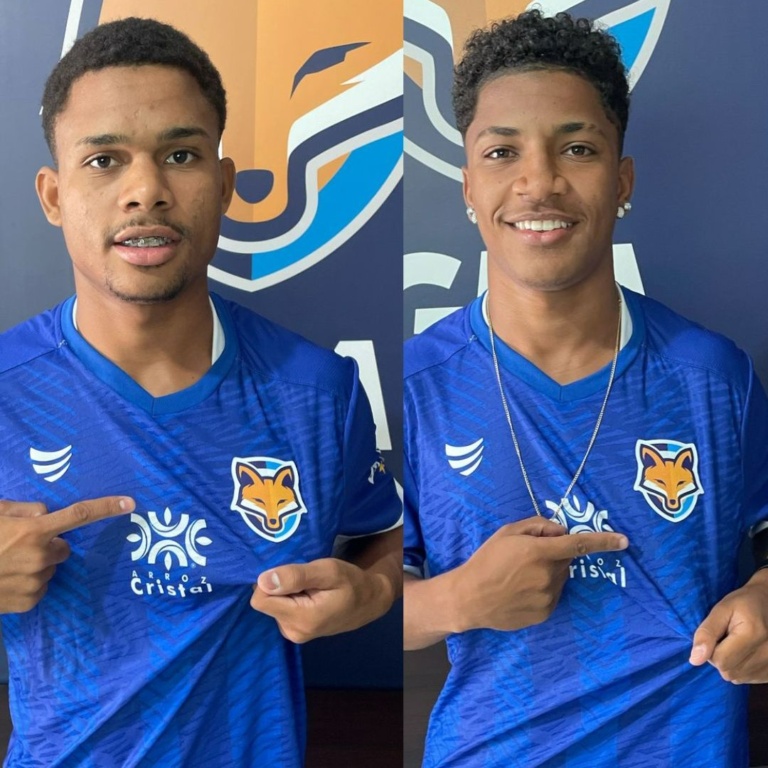 Grêmio Anápolis anuncia os atacantes Tiago Guerra e Kauã Alves, para a disputa do Goianão sub-20