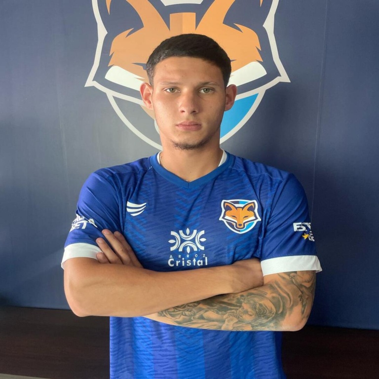 Grêmio Anápolis anuncia a contratação do atacante Gustavo Sarjani, sob empréstimo do Vila Nova