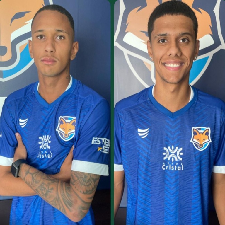 Caleb Dias e João Marcelo assinam contratos profissionais com o Grêmio Anápolis