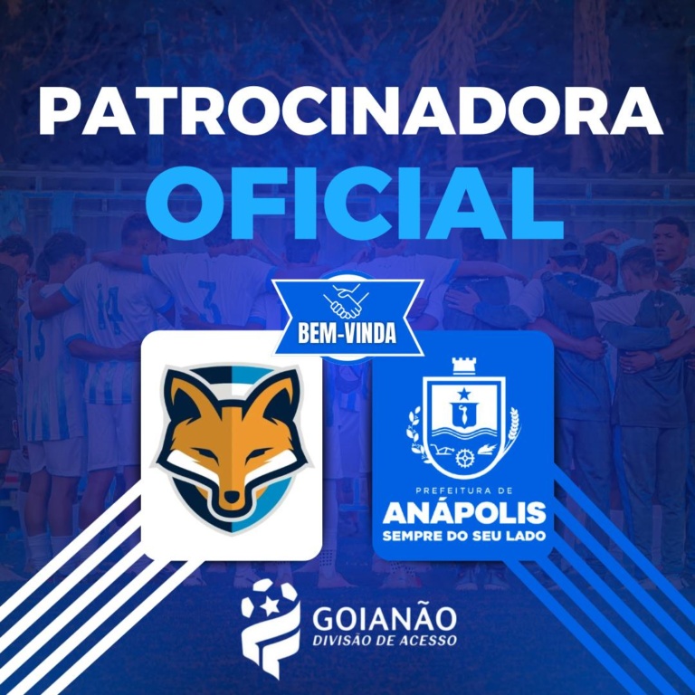 Prefeitura de Anápolis é nova patrocinadora do Grêmio Anápolis para a Divisão de Acesso 2025