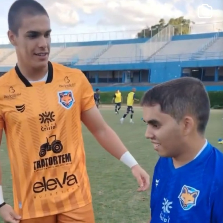 Grêmio Anápolis participa de ação social em projeto mantido pela BioInstinto