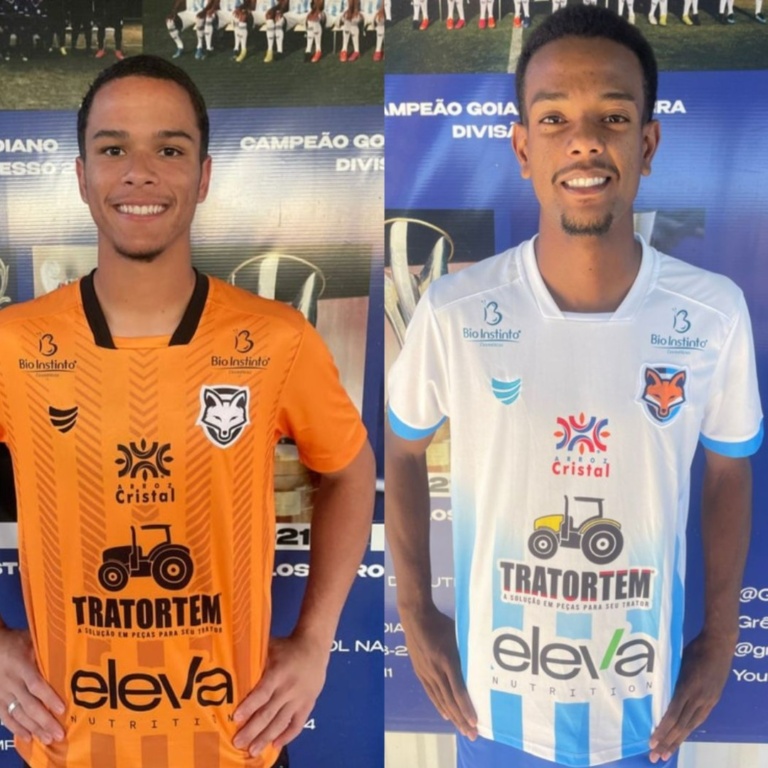 Grêmio Anápolis anuncia as chegadas do goleiro Kauã Paes e do lateral-esquerdo Davi Cristóvão