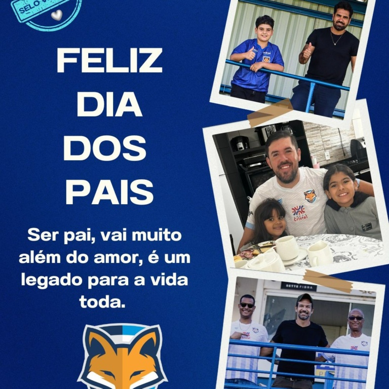 Grêmio Anápolis deseja um Feliz Dia dos Pais, neste domingo (10)