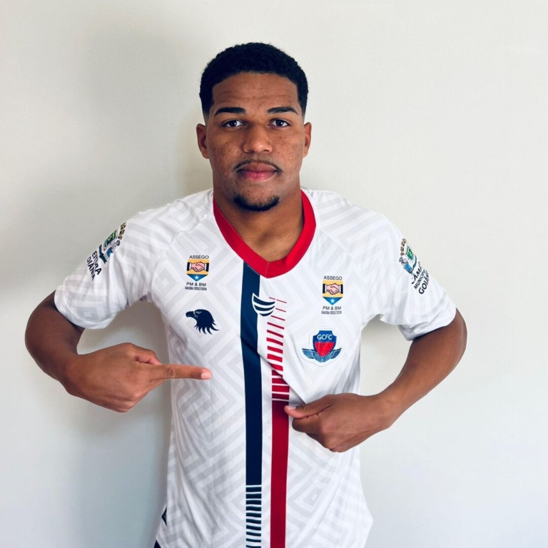 Mateus Bahia marca o segundo gol pelo Guanabara City na Copa Goiás sub-20