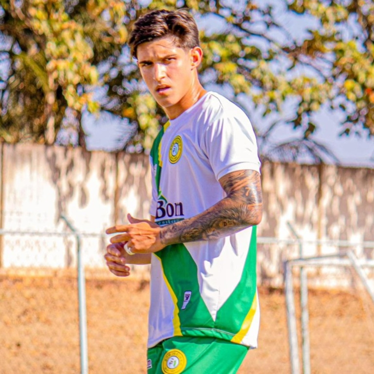 Volante Pedro Matielo exalta dois gols marcados pelo Bom Jesus, “sensação muito boa”
