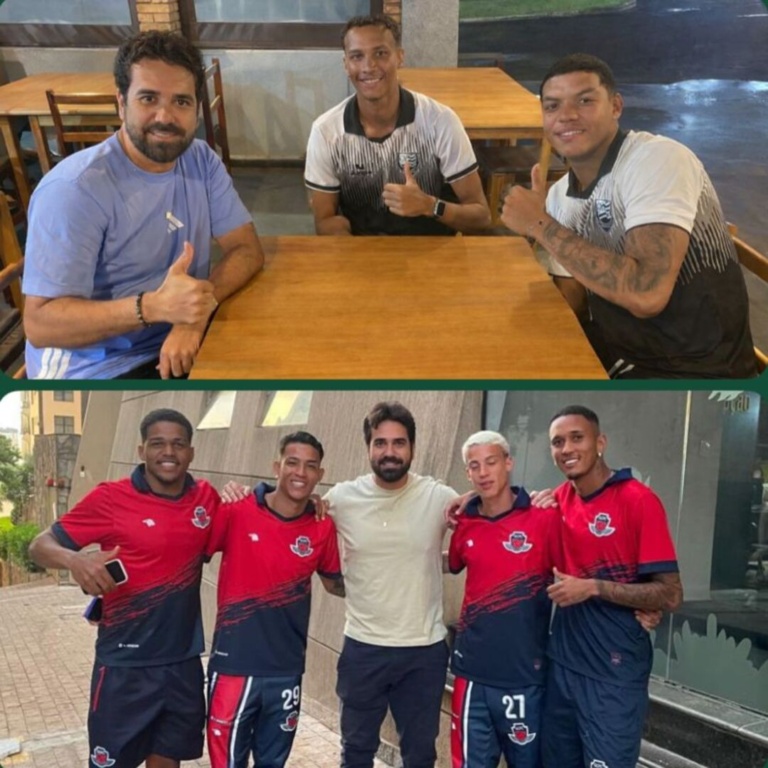 Atletas do GEA se classificam invictos na Copinha; Executivo de futebol da Raposa, Muller Meira monitora os profissionais