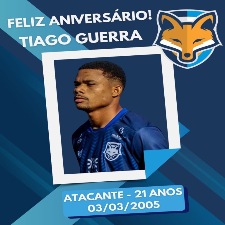 Feliz aniversário! Tiago Guerra completa 21 anos nesta terça-feira (3)