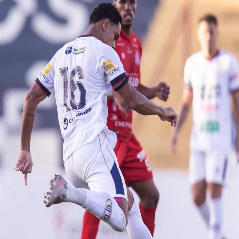 Erick Lacerda encerra com gol, participação no Paulistão A4 pelo Grêmio São-Carlense