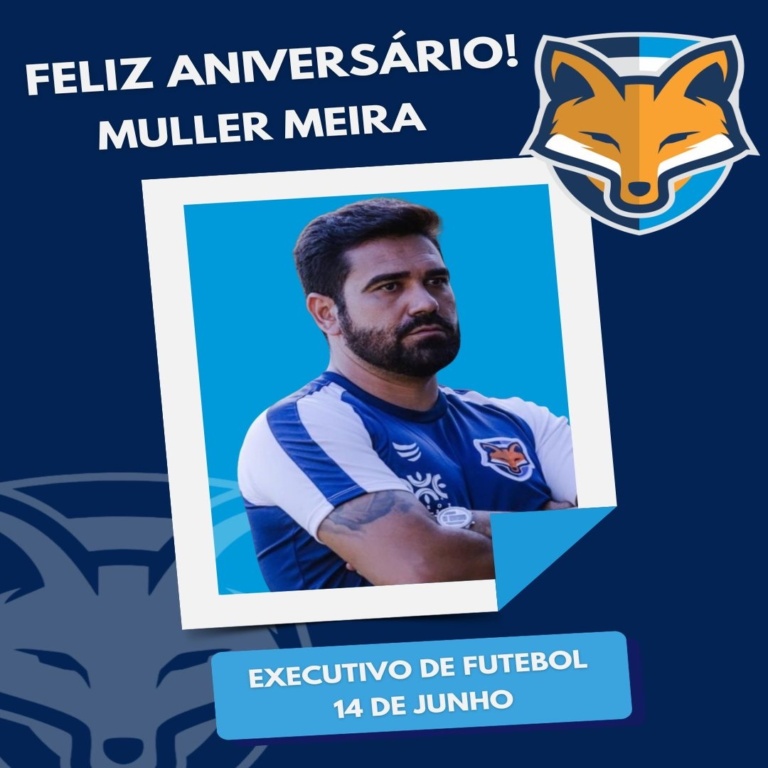 Grêmio Anápolis parabeniza o executivo de futebol, Müller Meira por mais um ano de vida