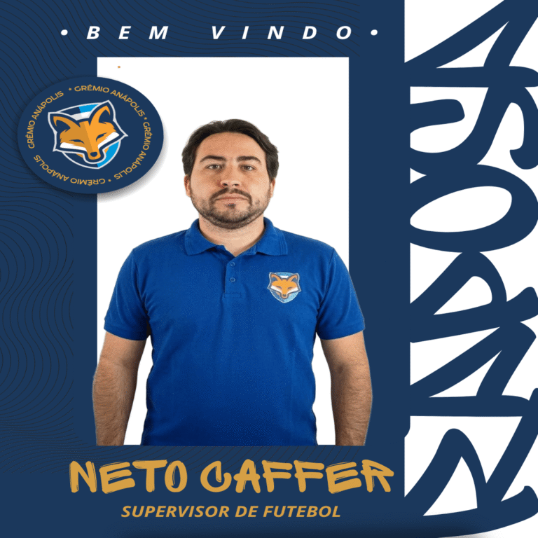 Grêmio Anápolis anuncia a chegada de Neto Caffer como novo supervisor de futebol do clube