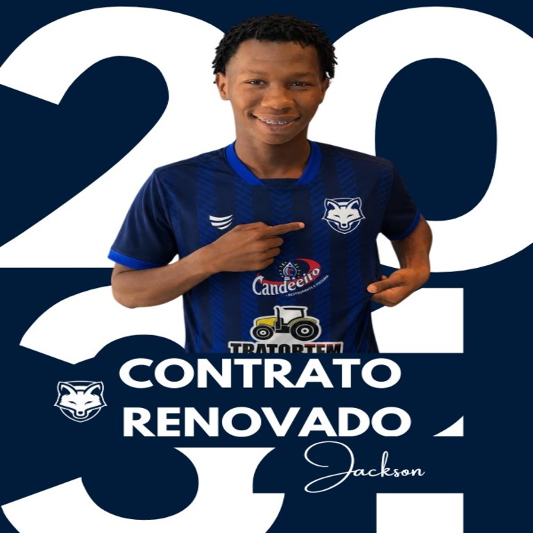 Grêmio Anápolis renova contrato com o atacante Jackson até 2031