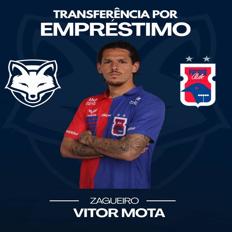 Grêmio Anápolis acerta o empréstimo do zagueiro Vitor Mota ao Paraná Clube