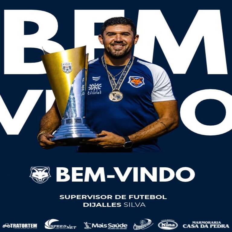 Grêmio Anápolis anuncia o retorno do supervisor de futebol Dijalles Silva