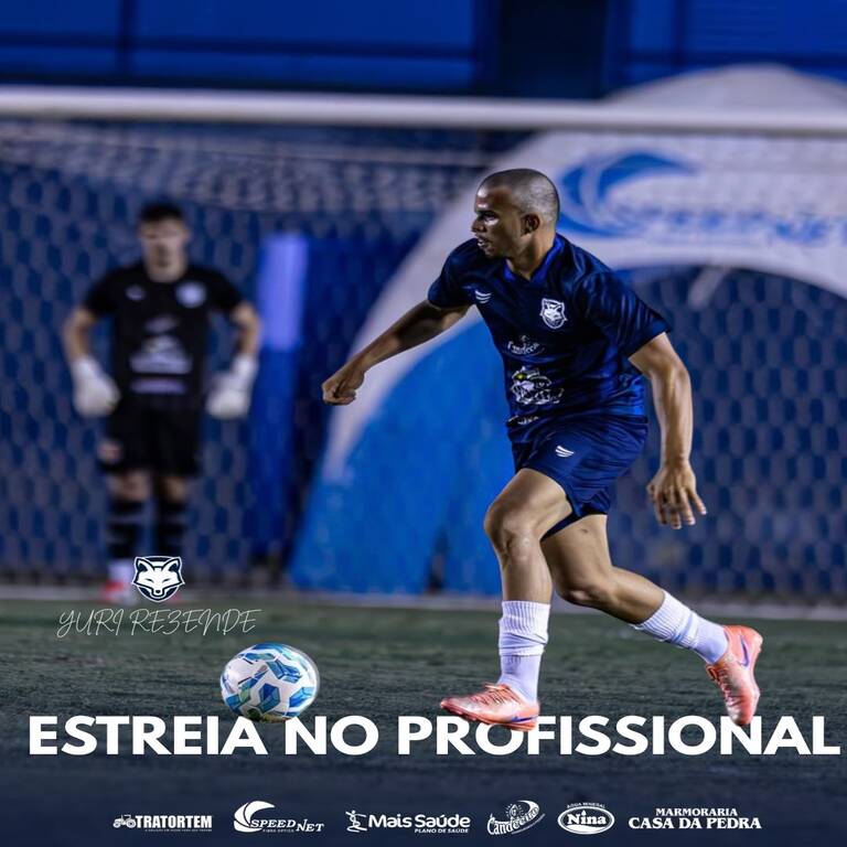 Yuri Rezende estreia como profissional com a camisa do GEA