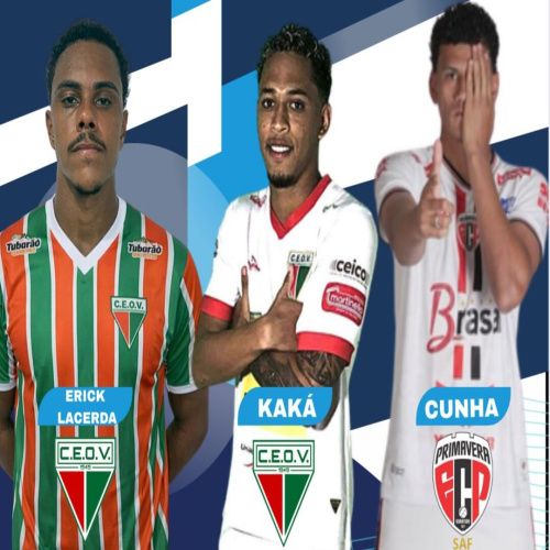 Cunha, Kaká e Erick Lacerda estrearam pela primeira rodada dos estaduais