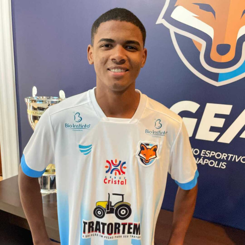 Grêmio Anápolis contrata o atacante Pedro Maranhão, proveniente de avaliação do executivo de futebol Muller Meira