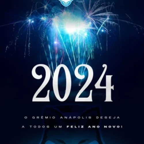 Grêmio Anápolis deseja a todos um Feliz Ano Novo
