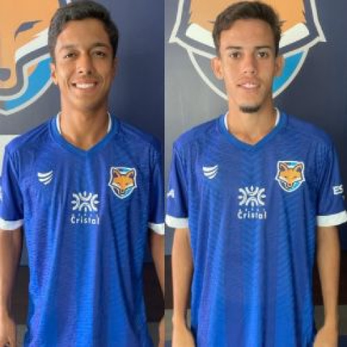 Grêmio Anápolis anuncia a contratação do lateral-direito Gustavo Leite e do volante Arthur Fernandes para o sub-20