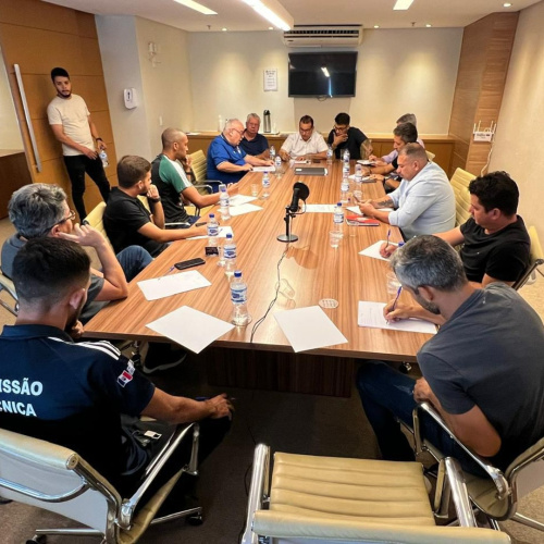 Grêmio Anápolis marcou presença no Conselho Técnico da Copa Goiás sub-20