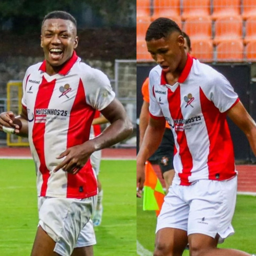 Pelo Leixões, Deivid Miranda e Darlan Silva enfrentam o Mafra, pela Liga Revelação sub-23