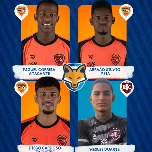 Quatro atletas do Grêmio Anápolis estão emprestados para a disputa do Goianão 2025