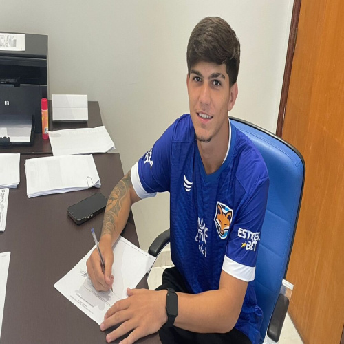 Grêmio Anápolis anuncia a contratação do lateral-esquerdo Luiz Inácio