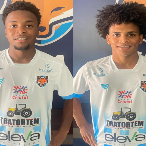 Grêmio Anápolis anuncia as contratações do lateral-direito Cleiton Damaceno e do atacante Rafael Alves