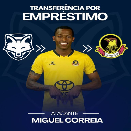 Grêmio Anápolis acerta o empréstimo do atacante Miguel Correia ao Al-Ahli,do Bahrein