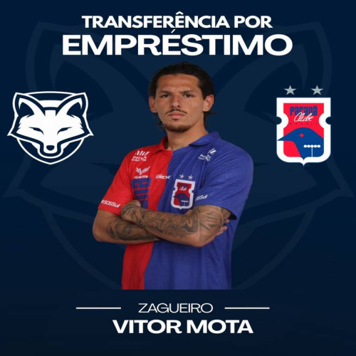 Grêmio Anápolis acerta o empréstimo do zagueiro Vitor Mota ao Paraná Clube