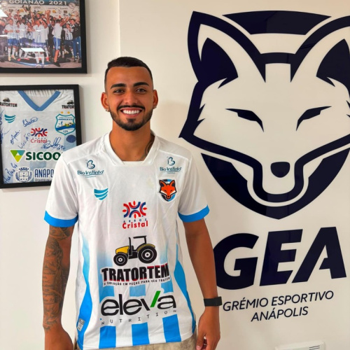 Grêmio Anápolis acerta a contratação em definitivo do volante Victor Lustosa