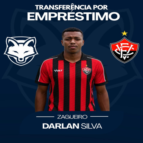 Grêmio Anápolis acerta o empréstimo do zagueiro Darlan Silva ao Esporte Clube Vitória
