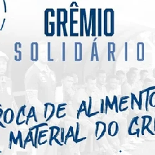 GRÊMIO SOLIDÁRIO!
