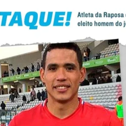 Atleta da Raposa de Anápolis é eleito melhor jogador da partida.